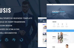 Busis – Sauberes Mehrzweck-WordPress-Vorlage für Unternehmen und Unternehmen