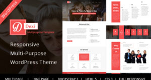 Dexi – Geschäftsportfolio WordPress Vorlage