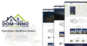 Dominno Immobilien WordPress Template