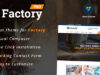 Fabrik - Industrie / Bau / Fabrik Responsive WordPress Vorlage