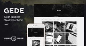 Gede – Clean Business WordPress Template