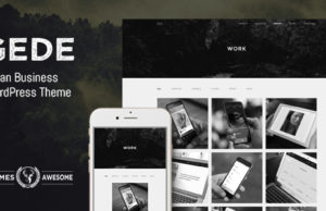Gede – Clean Business WordPress Template