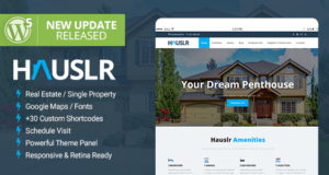 Hauslr - Single Property WordPress Vorlage