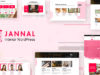 Jannal - Vorhänge, Jalousien & Innendekoration WordPress Template