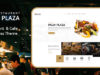 Palmplaza - Restaurant & Cafe WordPress Vorlage