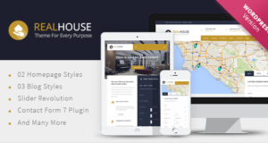 Realhouse - Immobilien WordPress Layout