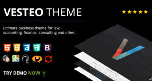 Responsive Vesteo Business-Mehrzweckthema