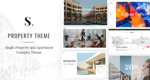 Sagen - Single Property und Apartment Complex Vorlage