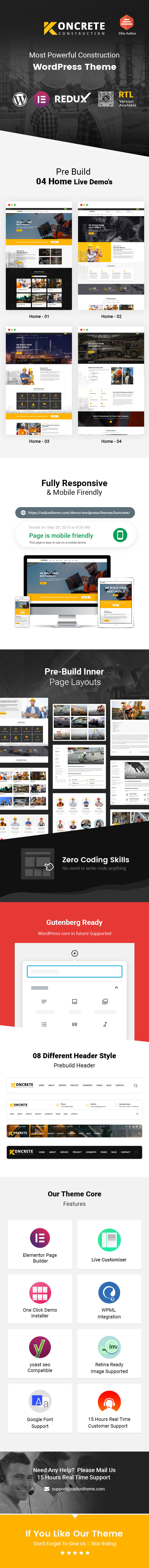 Bauunternehmen WordPress Theme