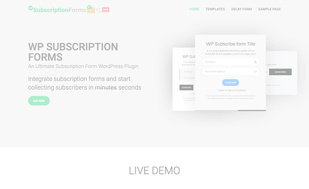 WP Subscription Forms PRO - 9