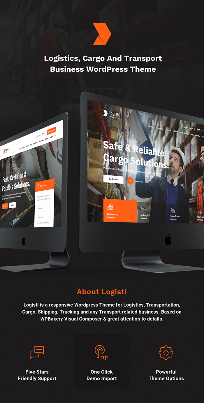 Logisti - Logistik & Transport WordPress Theme - 5