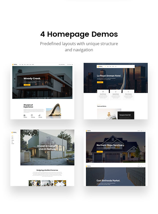 Sedona | Architektur Konstruktion WordPress Theme - 3