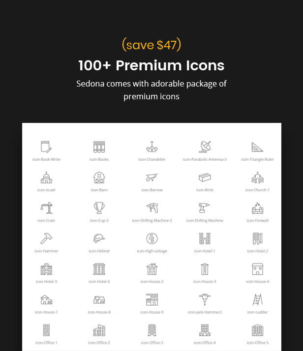 Sedona | Architektur Konstruktion WordPress Theme - 4