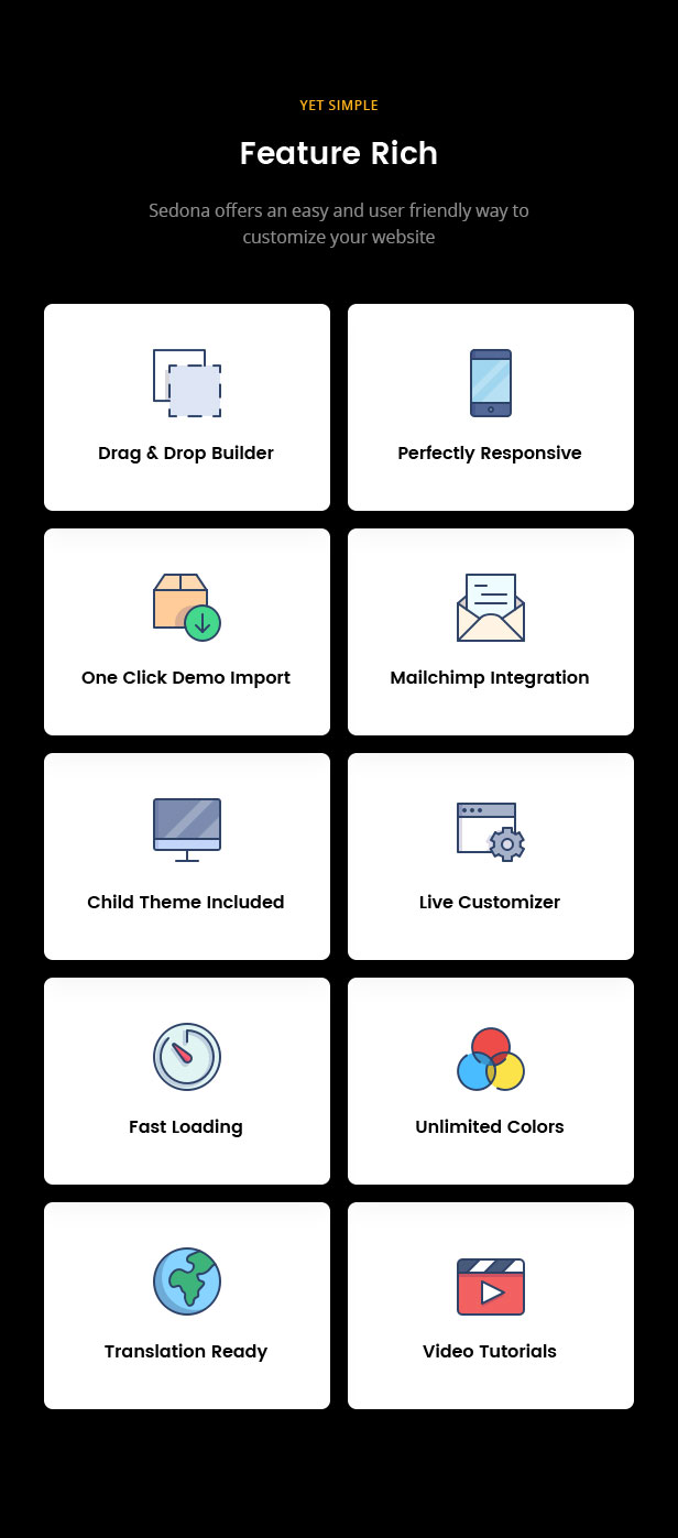 Sedona | Architektur Konstruktion WordPress Theme - 12