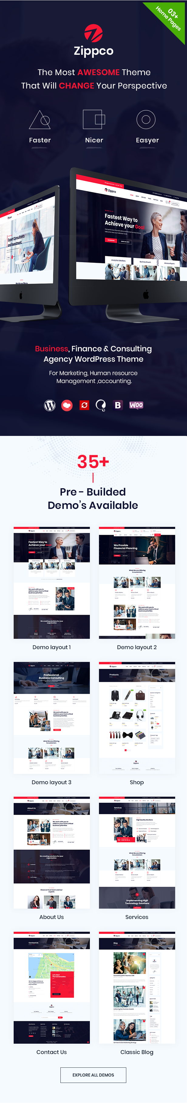 Zippco WordPress Theme