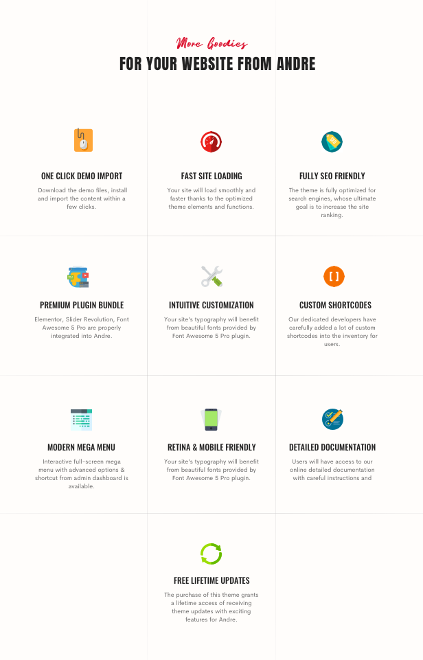 Andre - Street Style Sport & Fitness WooCommerce Theme - 15