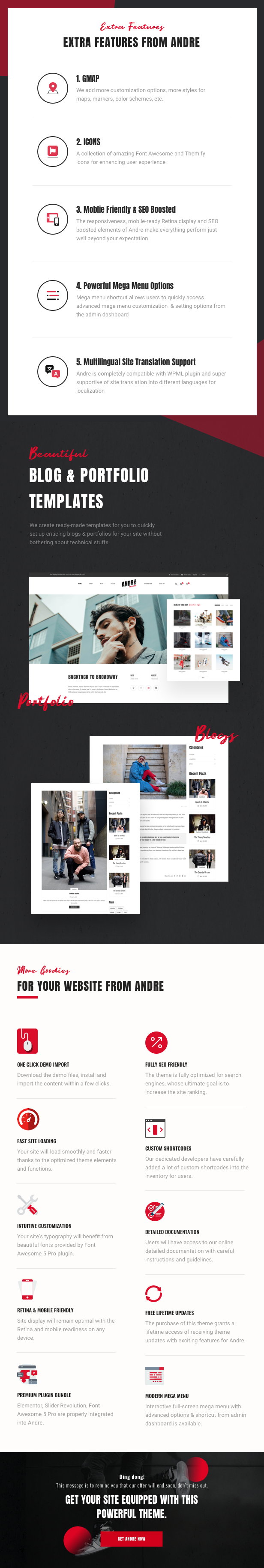 Andre - Street Style Sport & Fitness WooCommerce Theme - 16