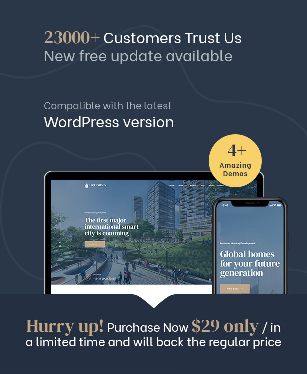 Rehomes - Immobiliengruppe WordPress Theme