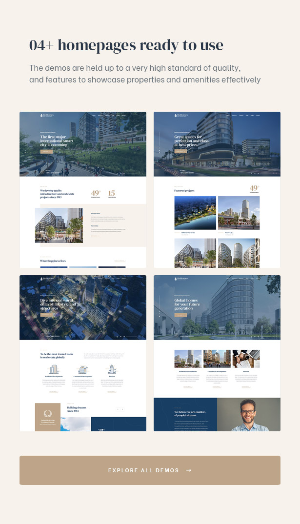 Rehomes - Immobiliengruppe WordPress Theme