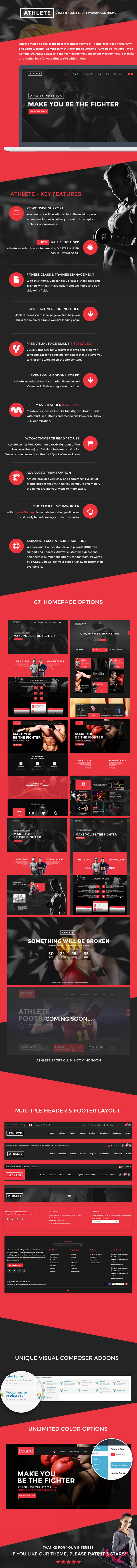 Sportler Fitness WordPress-Thema