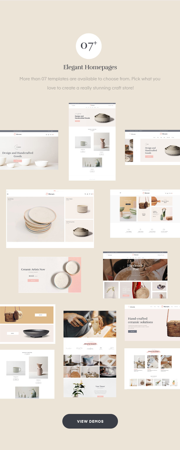 Mixmart - Handmade Shop WordPress WooCommerce Theme