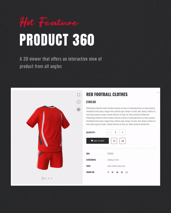 Andre - Street Style Sport & Fitness WooCommerce Theme - 12