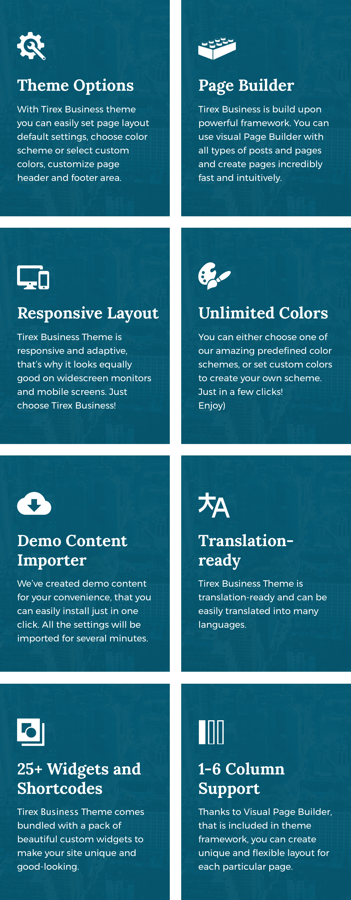 Tirex Business - Agentur & Corporate WordPress Theme - 6