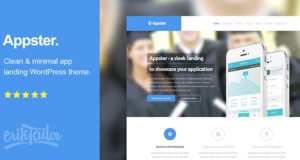 Appster – Ultimatel App Landing Page WordPress Template