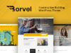 Borvel - Bauunternehmen WordPress Vorlage
