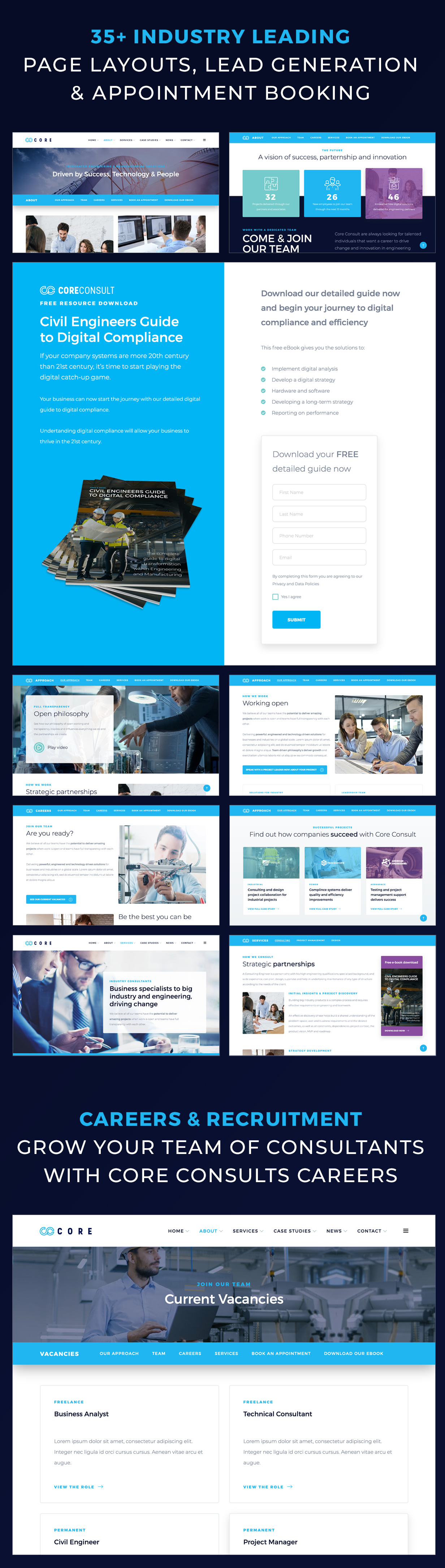 Coreconsult - Big Industry & Unternehmensberatung WordPress Theme - 3