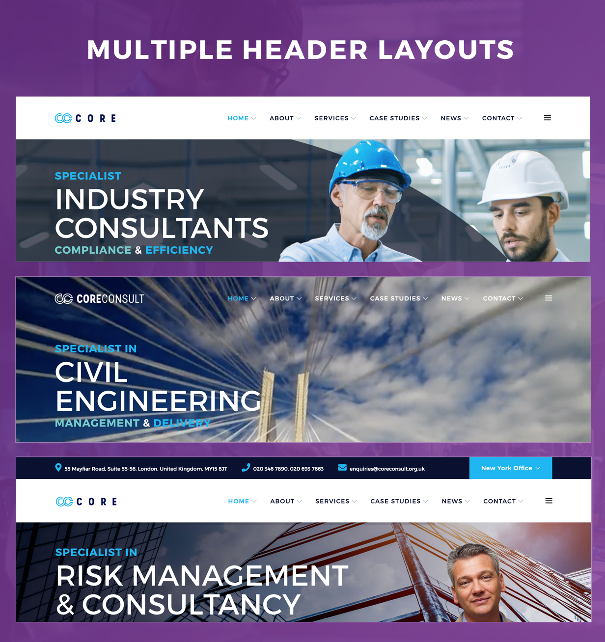 Coreconsult - Big Industry & Unternehmensberatung WordPress Theme - 4