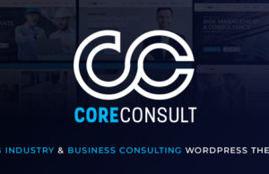Coreconsult – Big Industry & Unternehmensberatung WordPress Layout