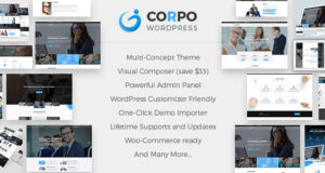 Corpo – Modernes Business- und Corporate-Layout für WordPress