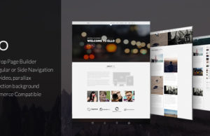 Ello – Responsive Bold Multipage / Onpage Layout