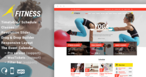 Fitnessstudio – Fitness WordPress
