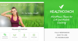Gesundheitscoach – Personal Trainer WordPress Layout