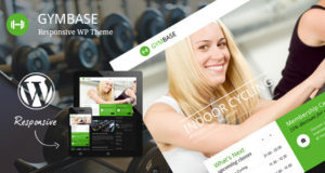 GymBase – Responsive Gym Fitness WordPress Layout