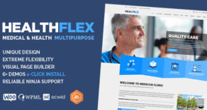 HEALTHFLEX – Doctor Medical Clinic & Gesundheit WordPress Vorlage