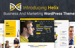 Helix – Business und Marketing WordPress Layout
