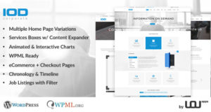 IOD – Corporate, Business, Finanzen Vorlage