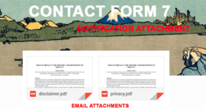 Kontaktformular 7 Benachrichtigungsanhang