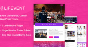 Lifevent – Konferenz WordPress Template