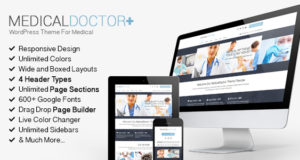 MedicalDoctor – WordPress-Vorlage für medizinische