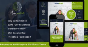 Mozgaration – Responsives WordPress-Template für mehrere Zwecke