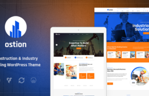 Ostion – Bau- und Industriebauunternehmen WordPress Vorlage
