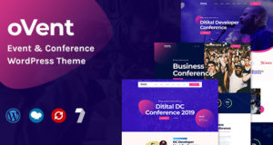 Ovent – Event & Konferenz WordPress Template