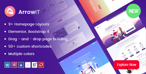 ArrowIT - Technologie, Digital Transformation WordPress Theme