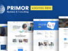 Primor - Unternehmensberatung WordPress Layout