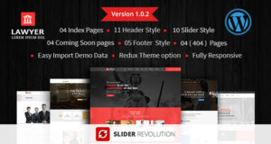 Rechtsanwalt Mehrzweck-WordPress-Vorlage