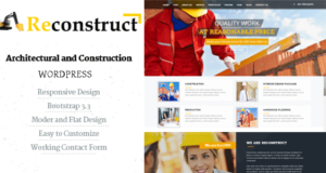 Rekonstruieren-Konstruktion und Builder WP Template